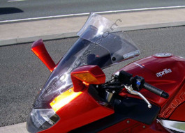 Laminar Lip tuuliohjain Aprilia Futura, 2000-
