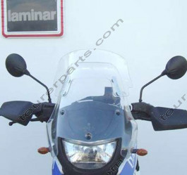 Laminar Lip tuuliohjain BMW F650GS Dakar, tumma 2000-2003