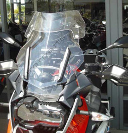 Laminar Lip tuuliohjain BMW R1200GS, 2013-