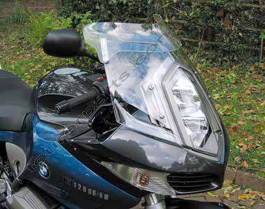 Laminar Lip tuuliohjain BMW R1200ST, 2005-