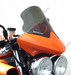 Laminar Lip Speed Shield Triumph Speed Tripl, tumma, 2002-2004