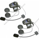 SENA SMH5DFM Dual Bluetooth kypäräpuhelinsarja kahdelle kypärälle