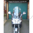 Laminar Lip tuuliohjain Piaggio X9 EVO 125/250/500 Kaikki vuosimallit