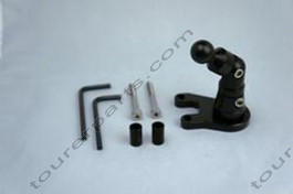 TECHMOUNT 4-21007 asennusteline, musta